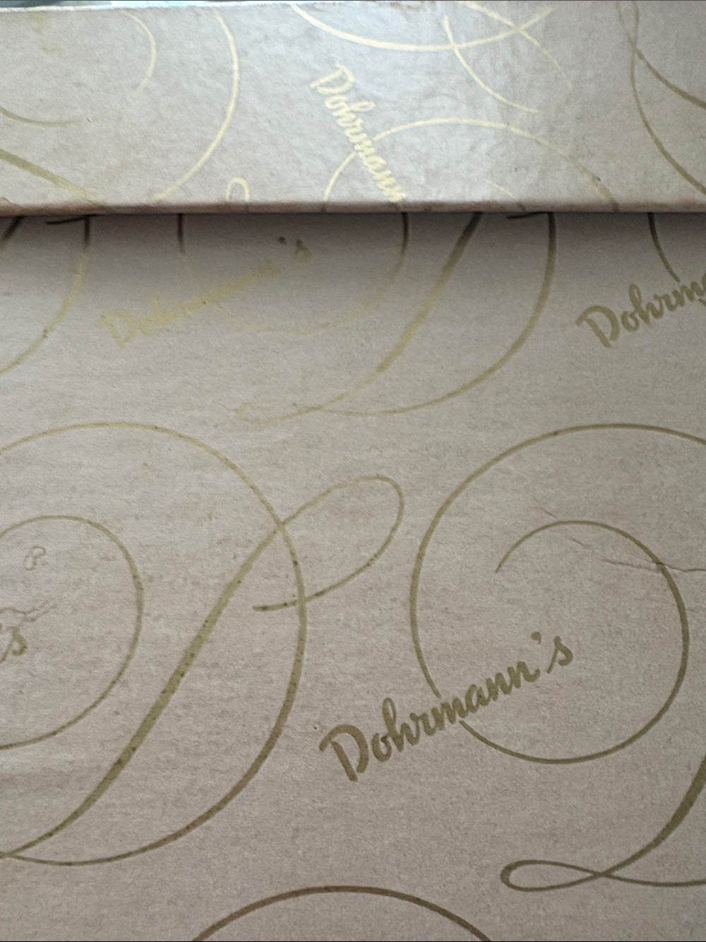 Cream Decorative Gift Box Lid